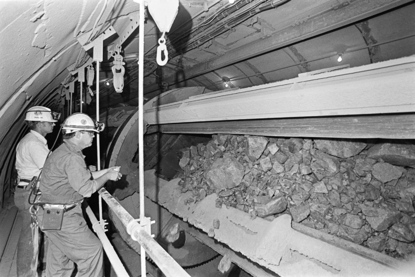 Miners in San Manuel